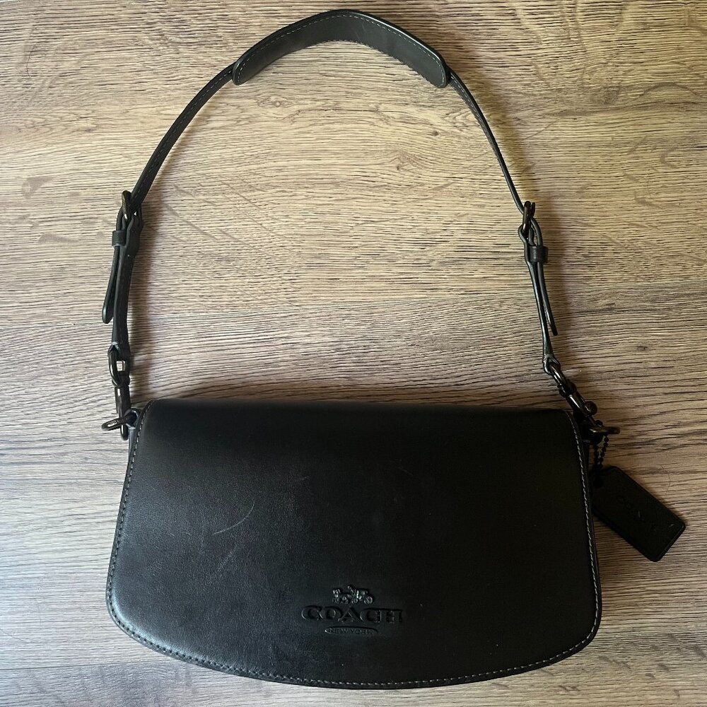Coach Andrea Shoulder Bag (Black)